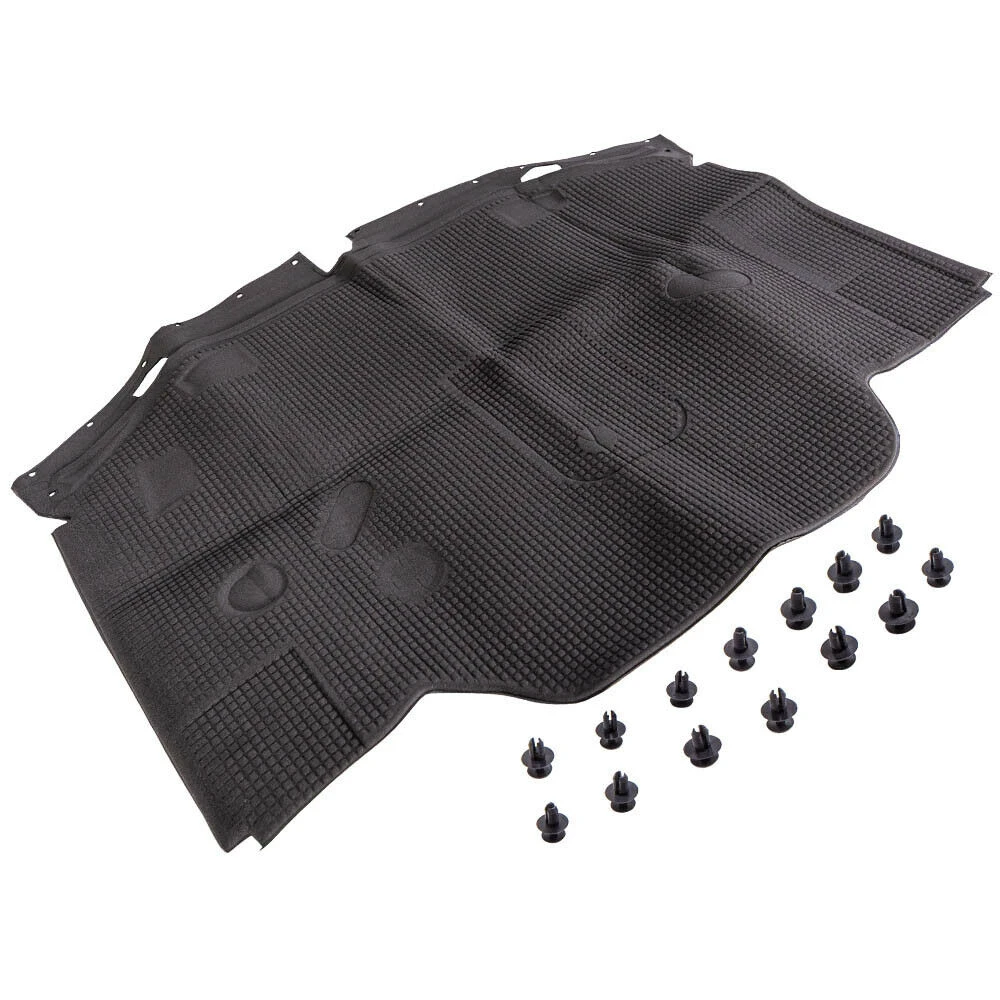 

Suitable For Mercedes-Benz R129 300SL SL500 1990-2002 Hood Insulation Mat Pad 12968020251 Car Accessories Black