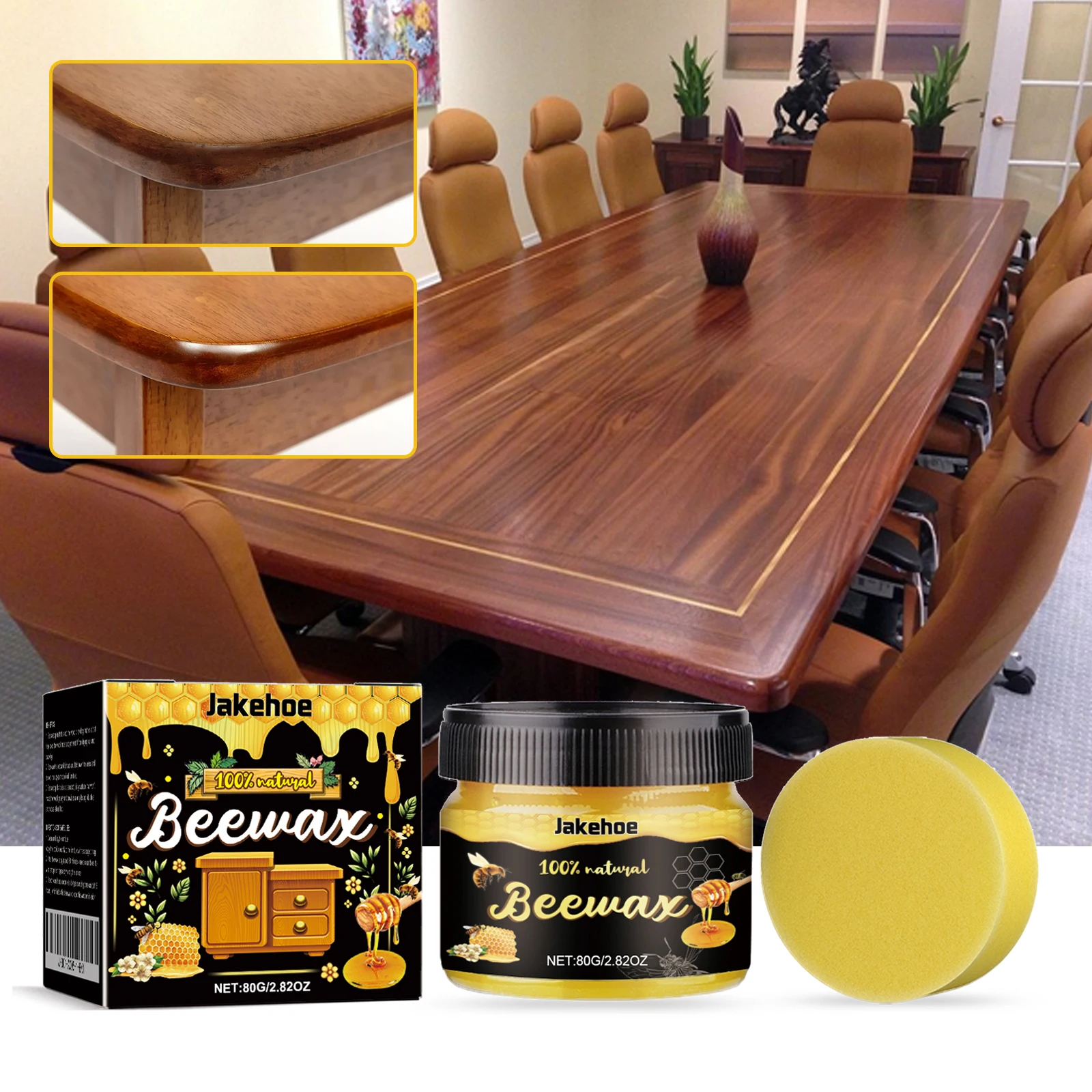 Wood Floor Wax Polish Care Product Non Toxic