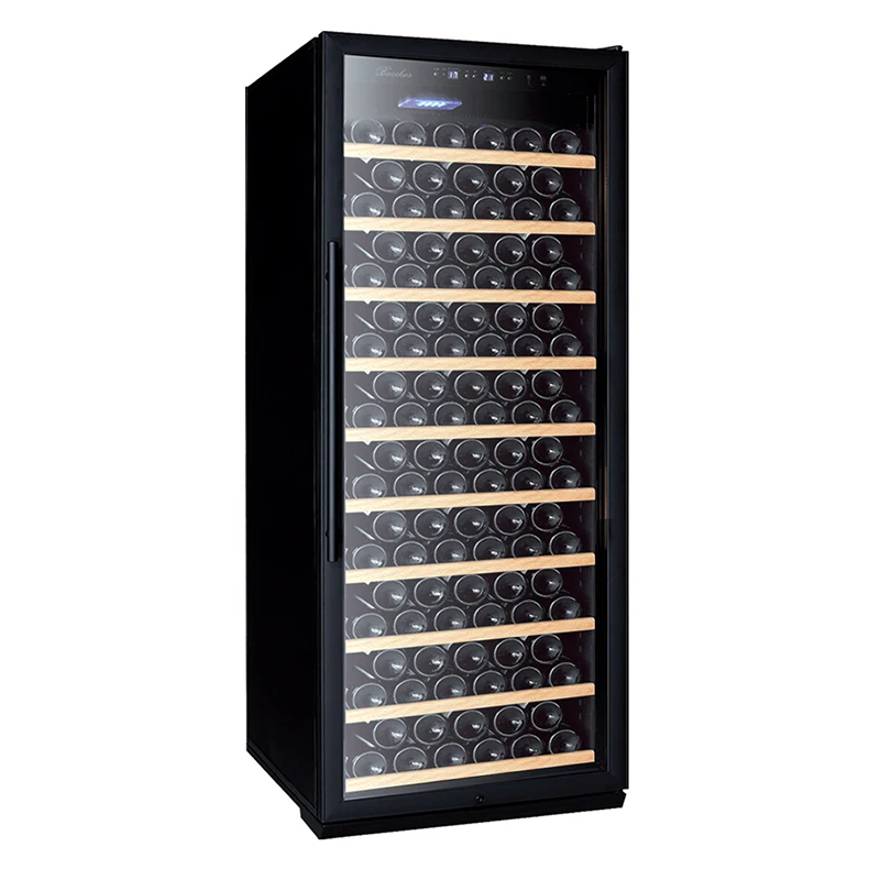 popular 300 bottle wine cooler with handle with led light