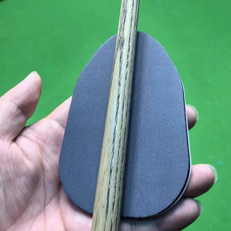 Description Picture 5 of item1PC Billiard Cue Polishing Tool Pool Cue Cleaning Pad Polisher Billiard Stick Pad Snooker Cleaning Sponge DIY Accessories