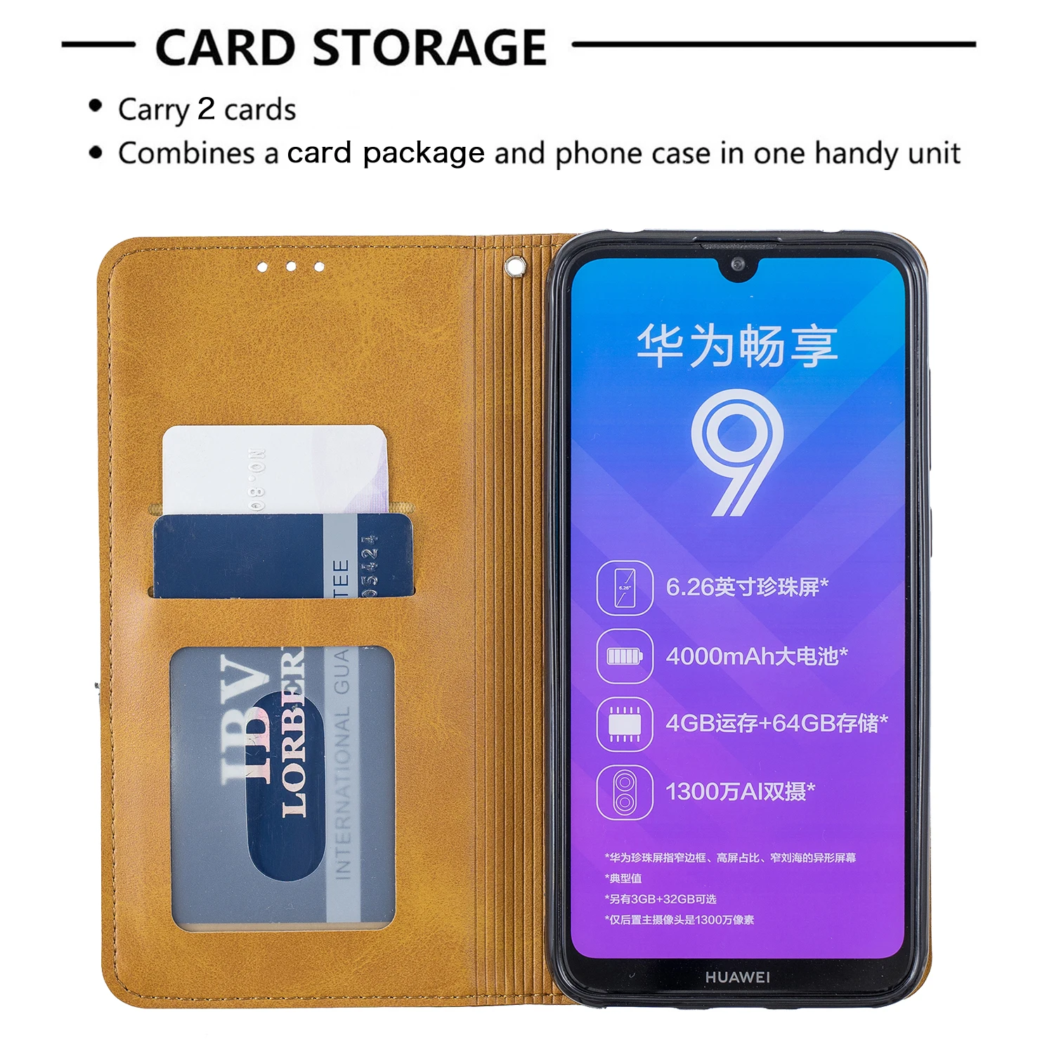 Wallet With Flip Leather Phone Case For HUAWEI Honor 20S 10i 10 9X 9A 9S 8A 8S 7A 7C NOVA 4E 5i Y5 Y6 Y7 Y7A Y9 PRO LITE Cover