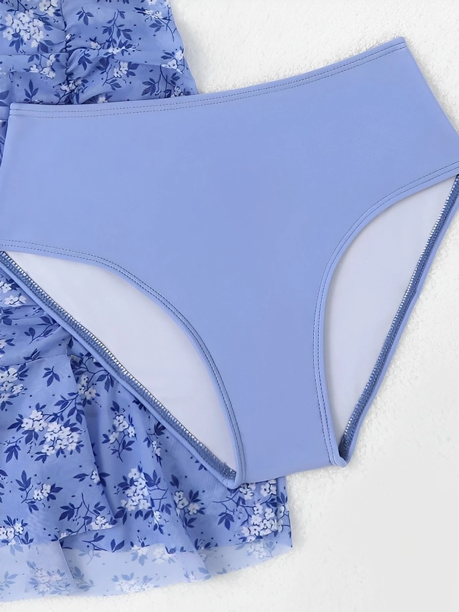 3 Piece Bikini Girls Swimsuit Kids Swimwear