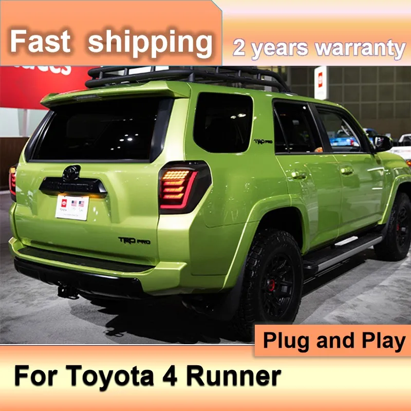 

Car Accessories for Toyota 4 Runner Taillights 2013-2021 4runner Tail Lights LED Rear DRL Fog Brake Turn Signal Reversing