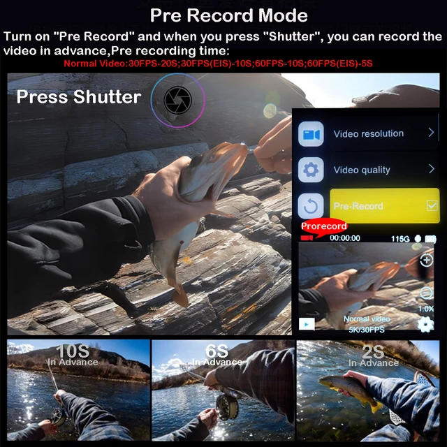 Câmera de Ação 5K 4K60FPS: O Companheiro Perfeito para Capturar Aventuras Inesquecíveis