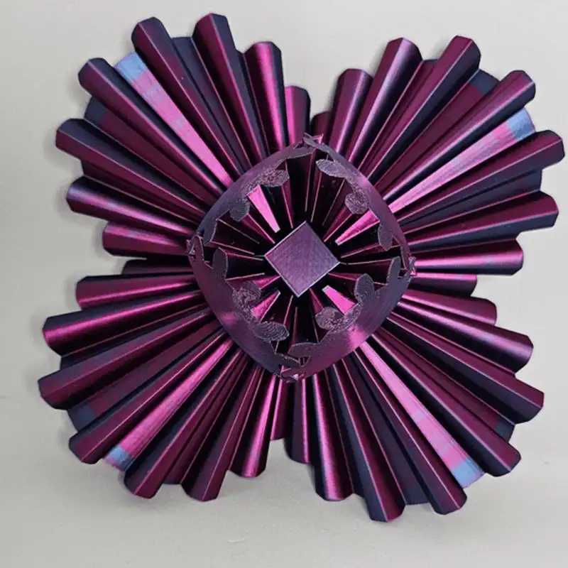 Fidget Toys 3D Printed Toy 3D Printed Gear Ball The Steampunk Whirling Wonder Stress Relief Spin & Relaxing