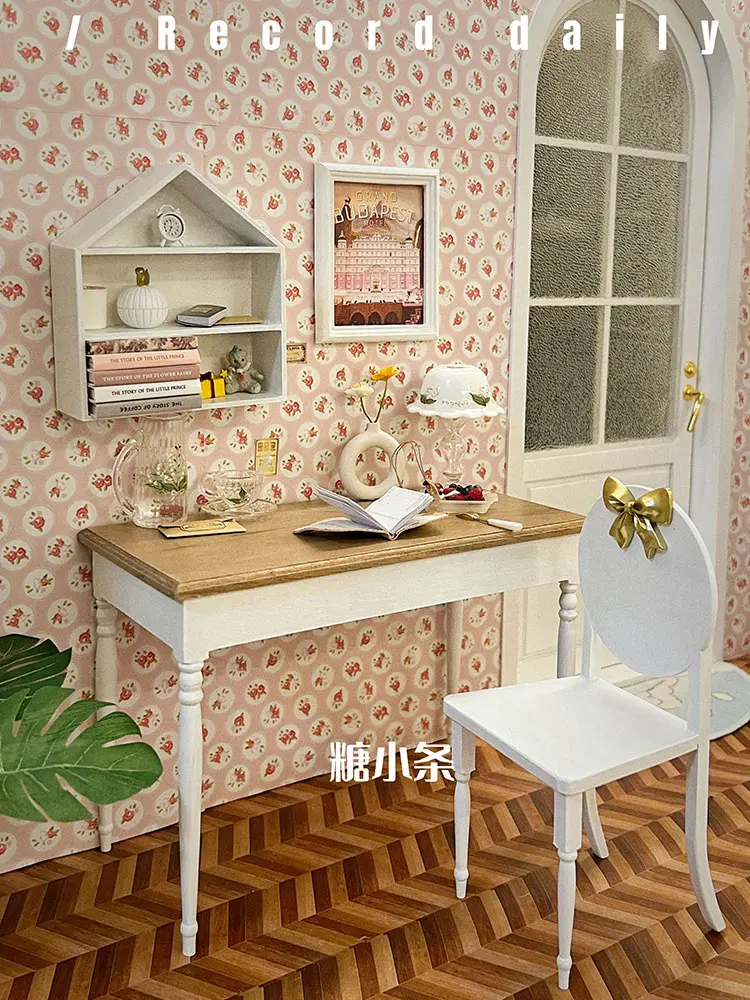 ドールハウス,モデル1/6,家具,アクセサリー,装飾,テーブル,Bjd