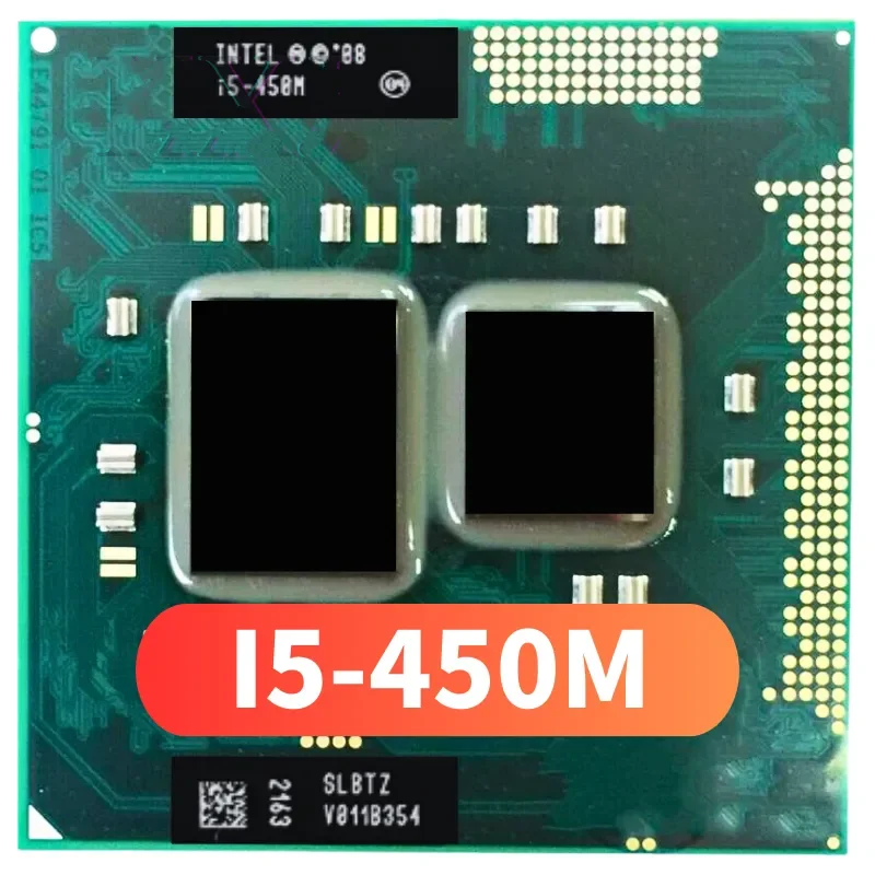 Intel Core I5 450M I5-450M 3M 2.5Gt/S Socket G1 Slc27 Pga988 Processore Mobile Laptop Processore Cpu Hm55 Hm57 Qm57 Socket G1