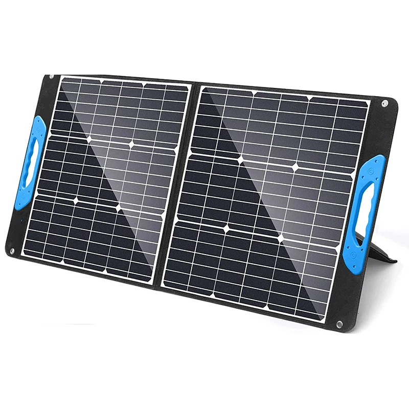 

100W portable folding solar panel foldable charging kit 60w 100w each single solar to charge