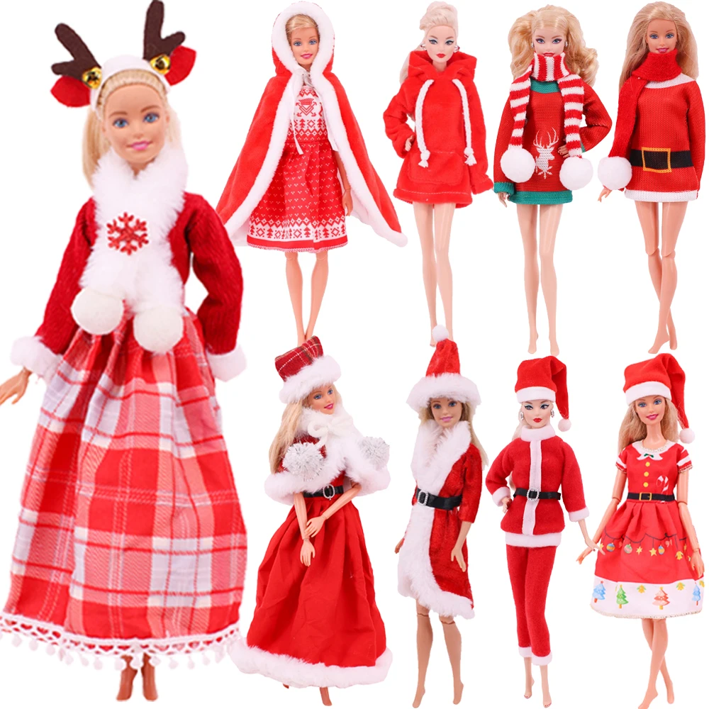 Bambie & Birdie Collared Set Cali Christmas main image 1