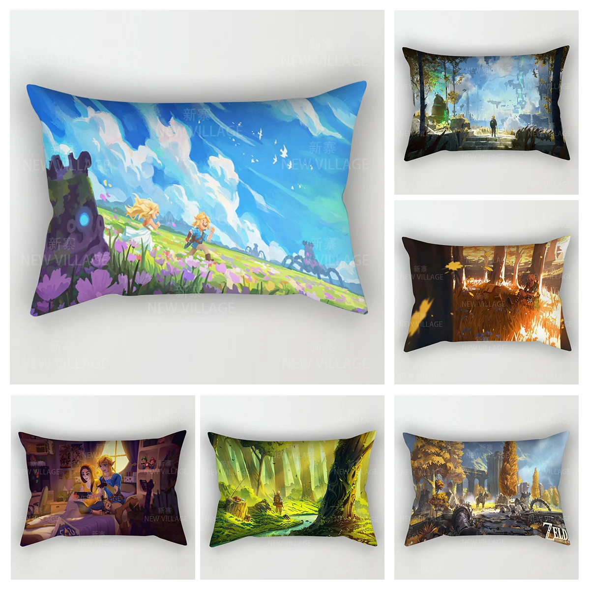 

Home autumn decoration Colorful pattern pillow cushion cover decorations throw pillow covers 30*50 pillowcase 30x50 40x60 50*70