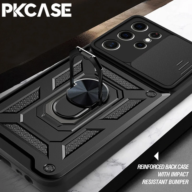 Durable Slide Camera Lens Case with Armor Cover