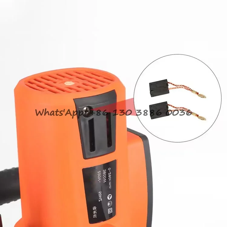 110V/220V 1200W New Small Wall Plastering Machine High Efficiency Floor Smoothing Electric Trowel Machine for Playground Runway