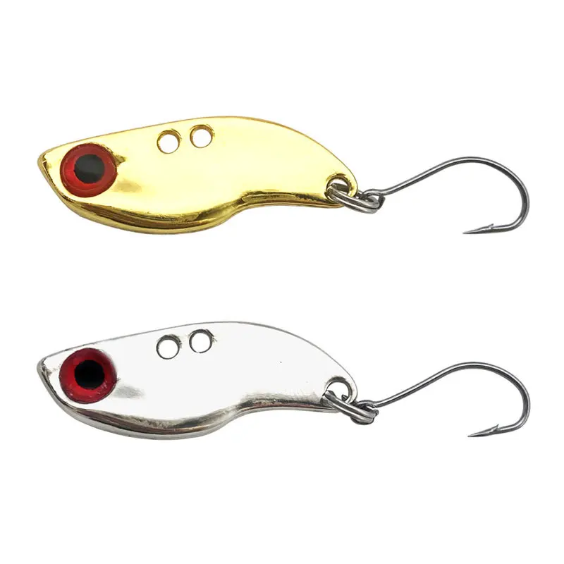 5Pcs 2.5g3.5g5g Trout Spoons Bass Fishing vib Pesca Micro Metal Lures Area Trout  Fishing Ultralight Fishing Tackle Mini Fly Bait