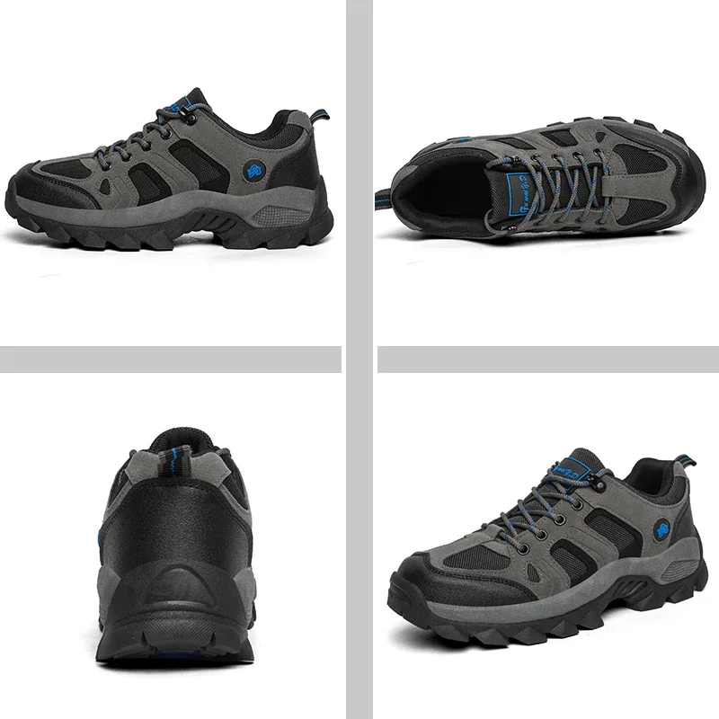 2023 New Arrival Hiking Shoes Men Outdoor Hiking Boots Non Slip Trekking Shoes Men Mountain Climbing Shoes Fast Shipping
