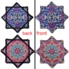 Dapo Spinning Dance handkerchief Lycra Octagonal Scarf flying Handkerchief 67cm*67cm Customizable Spinning Handkerchief 1