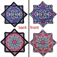 Dapo Spinning Dance handkerchief Lycra Octagonal Scarf flying Handkerchief 67cm*67cm Customizable Spinning Handkerchief 1