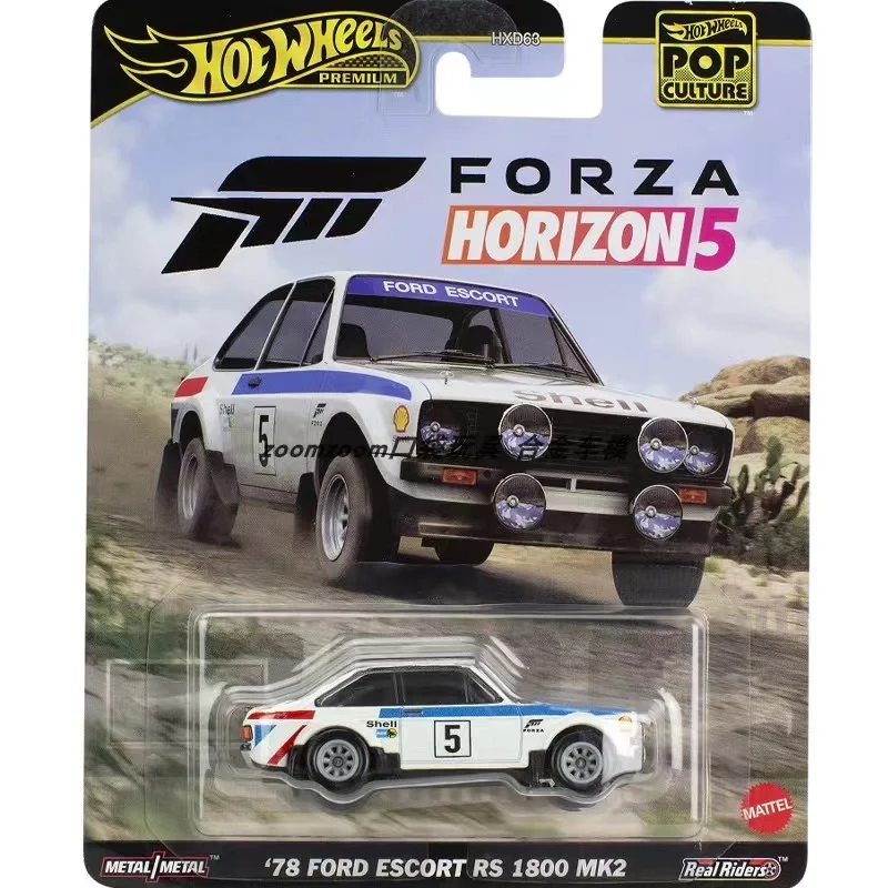 Original Hot Wheels premium Car Pop Culture Back To The Future Time Machine 50โ Version 1/64 Diecast Vehicle Toys for Boys Gift