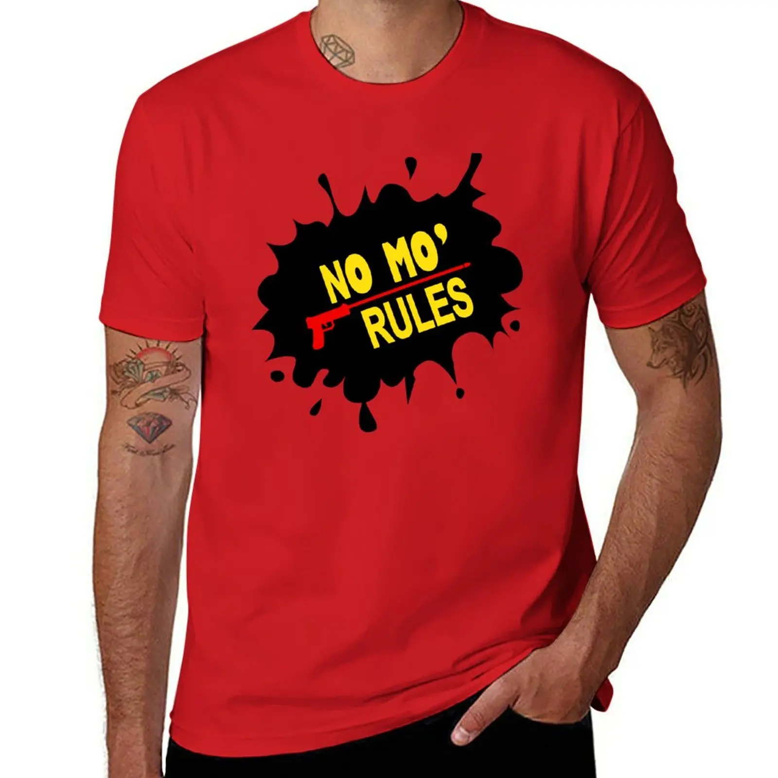 

New No More Rules T-Shirt custom t shirt oversized t shirts customized t shirts summer tops big and tall t shirts for men
