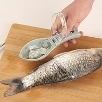 Grattoir à écailles de poisson pour enlever rapidement la peau du poisson, brosse, râpe, nettoyant, outil de cuisine, éplucheur, aide, comparateur, gadgets, 1 pièce 4