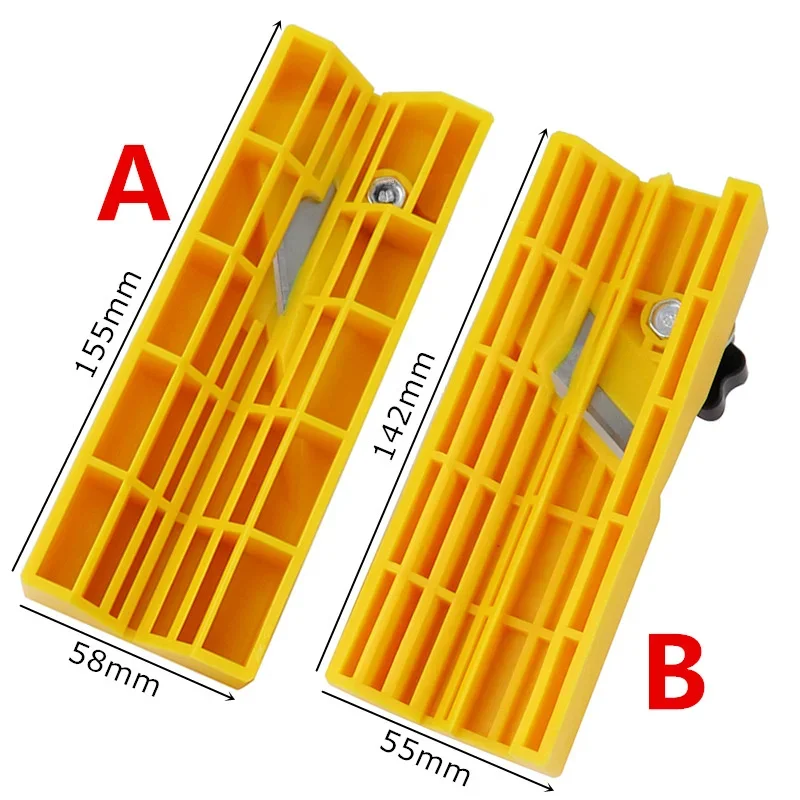 Woodworking Gypsum Board Planer Tools Drywall Edge Chamfer Hand Saw Box Plasterboard Cutter 45&deg; 60&deg; Gypsum Board Hand Planes Woodworking hand tools gypsum board cutter