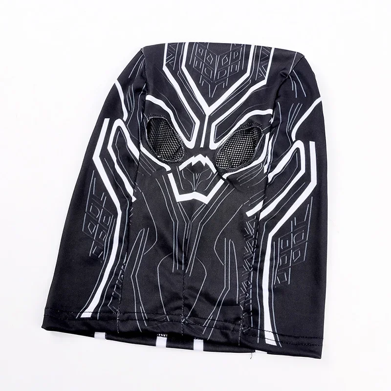 Halloween Clothes Set Anime Black Kids Panther Spiderman Venom Cosplay Costume Boy Girl Jumpsuit Children Party Bodysuit Toddler
