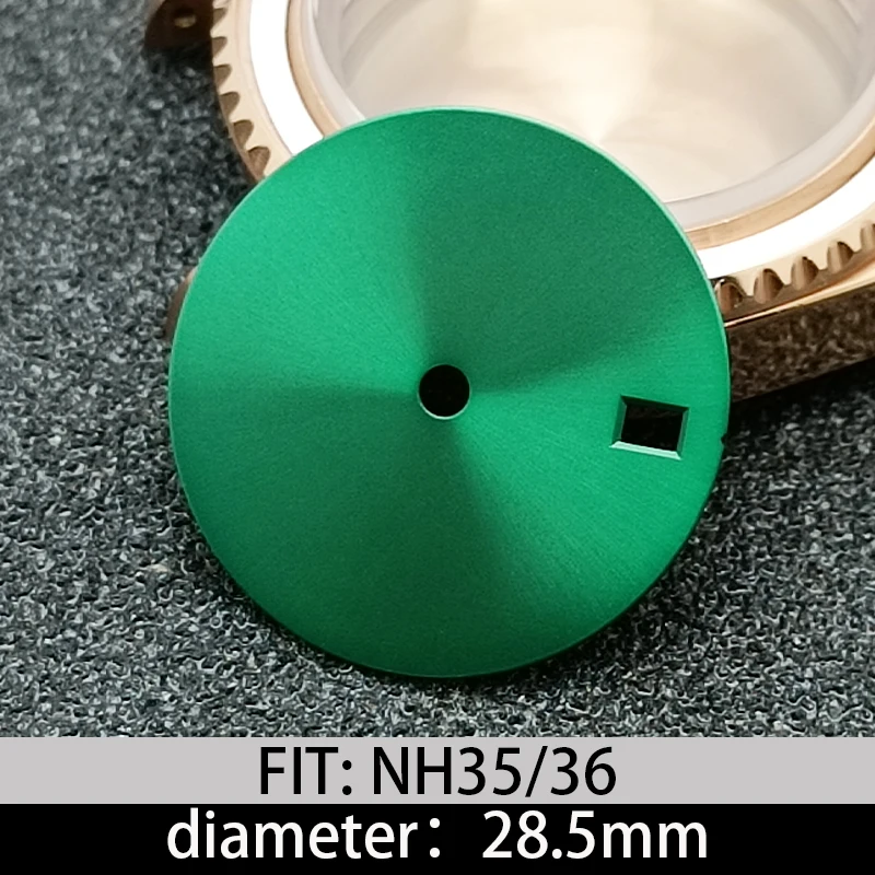 Watch Dial Accessories Watch Face Accessories 28.5mm sterile dial Suitable for NH34/NH35/NH36 calibre Watch Replacement