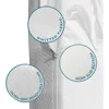 4.7 Inch Memory Foam Mattress Replacement with Washable Cover for Sleeper Sofa and Couch Beds 5