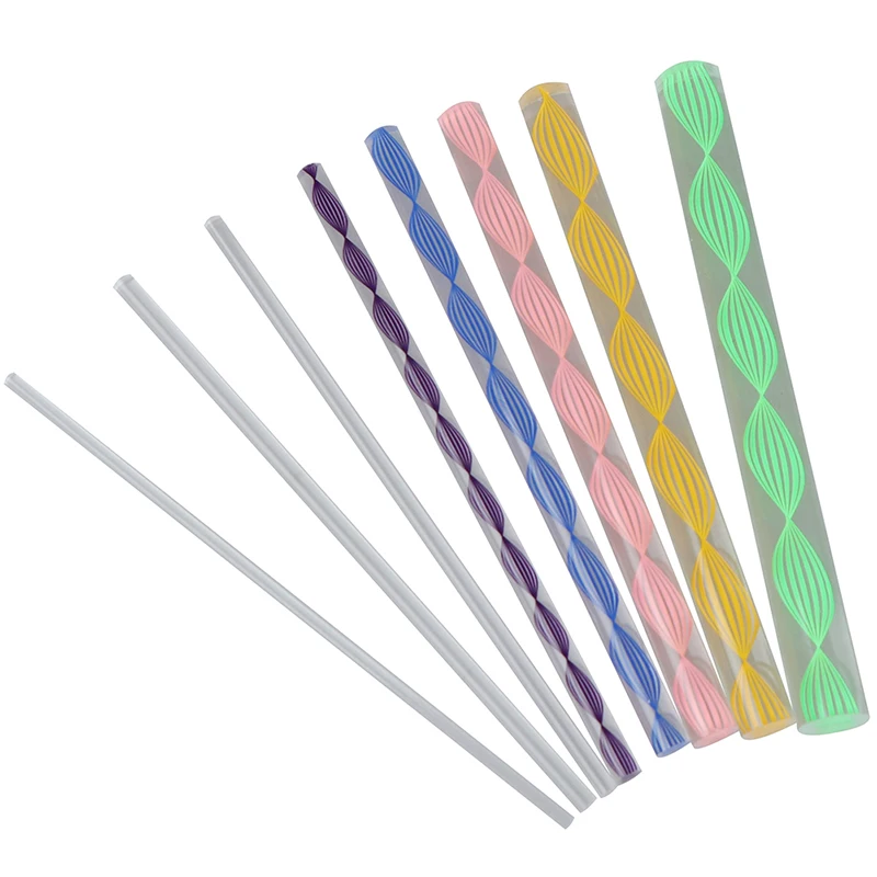 

8pcs/lot DIY Acrylic Stick Mandala Dotting Tools Rocks Painting Dotting Tool Carving Pottery Clay Nail Stamp Art Craft