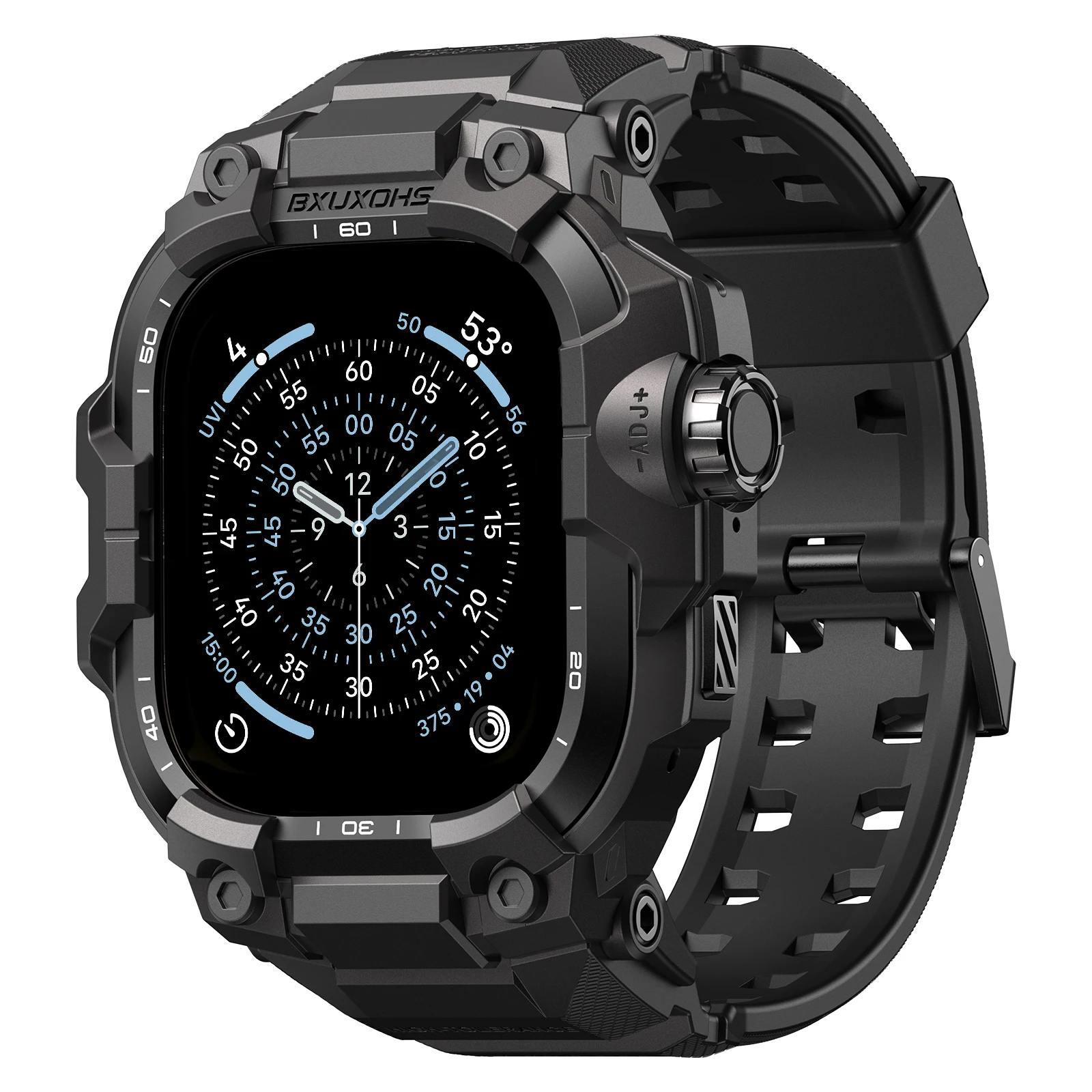 Rugged Shockproof Apple Watch Protective Bumper Cover