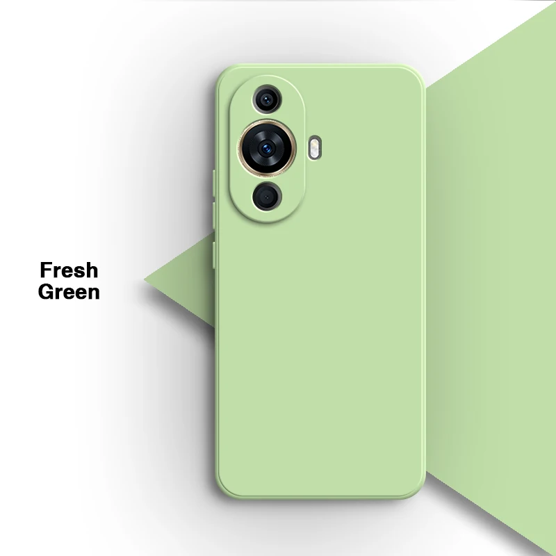 Premium Liquid Silicone Back Cover for Huawei Nova Series - Simple, Stylish, Durable