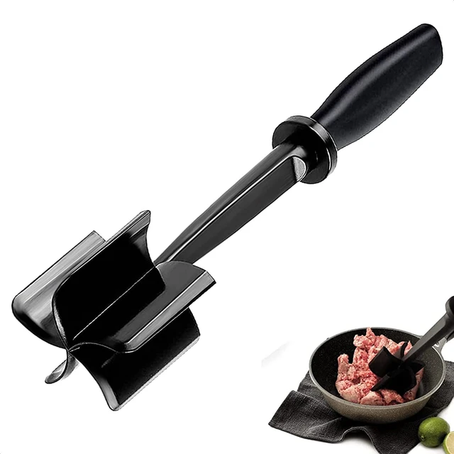 Multifunctional Meat Chopper Ground Beef Masher Ground Beef Chopper Utensil  Non-Stick Cookware Kitchenware - AliExpress