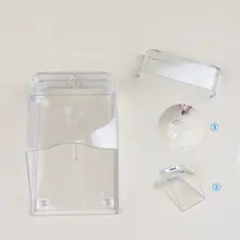 

Metal Access Control Rain Cover Doorbell Transparent Protective Box Outdoor Sun Protection Thickened Waterproof Cover