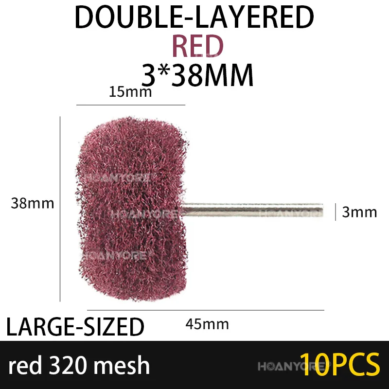 Red 3X38 10pcs