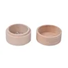5/10PCS Round Wooden Wedding Ring Jewelry Trinket Box Baby Tooth Keepsake Wood Storage Container Case Gift Boxes Home Storage 3