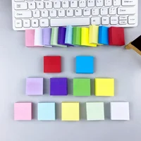 New 1100 Sheets Colored Sticky Notes Scrapes Stickers Paper Colorful Notepad Writing Pads School Stationery Office Supplies 1
