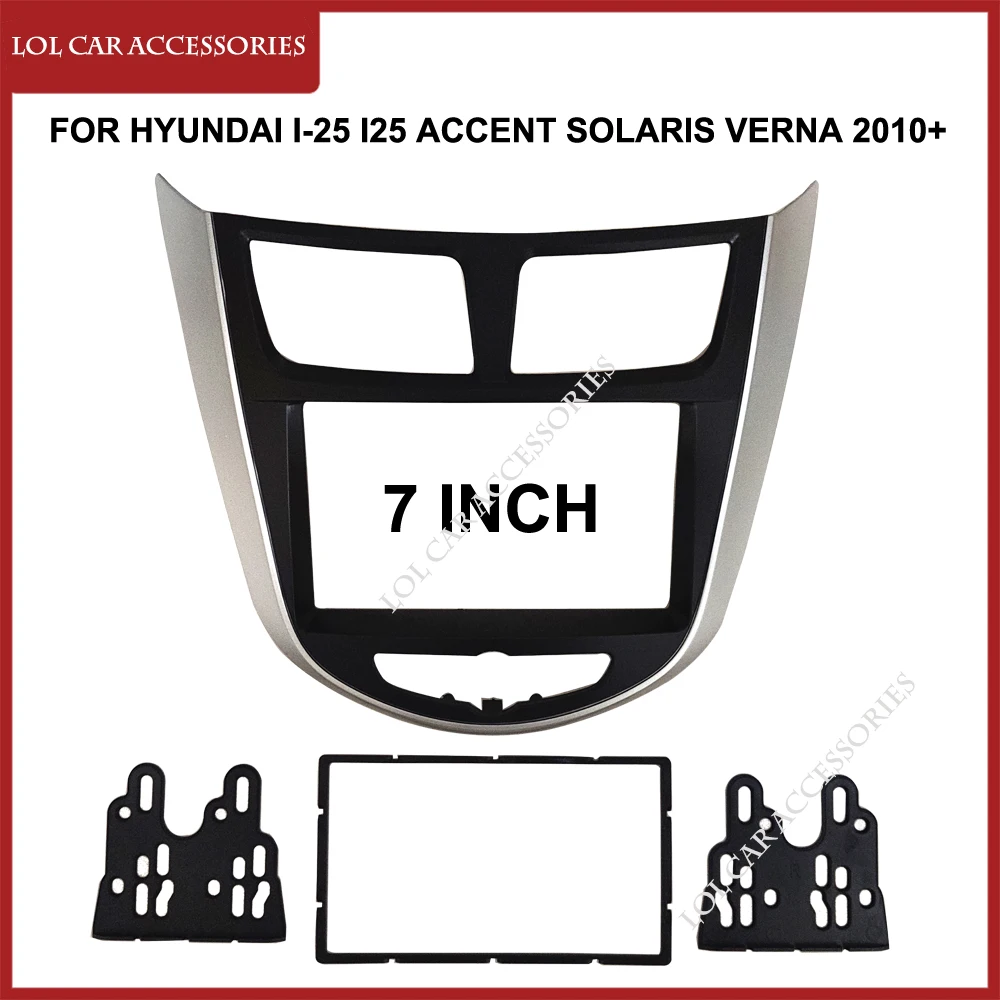 I-25 I25 Accent Solaris Verna 2010   ȵ̵ MP5 ÷̾ 2Din   ׷ ٸ г    7 ġ