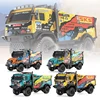 27MHz Remote Control Toy Cars for Kids RC Car Toys with LED Lights, RC Truck Toys U.S Truck & Europ. Truck Autotruck Lorry Toys 1