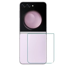 Durable High - Definition Tempered Glass Screen Protector - Galaxy Z Flip 5 (1pcs Back Film)