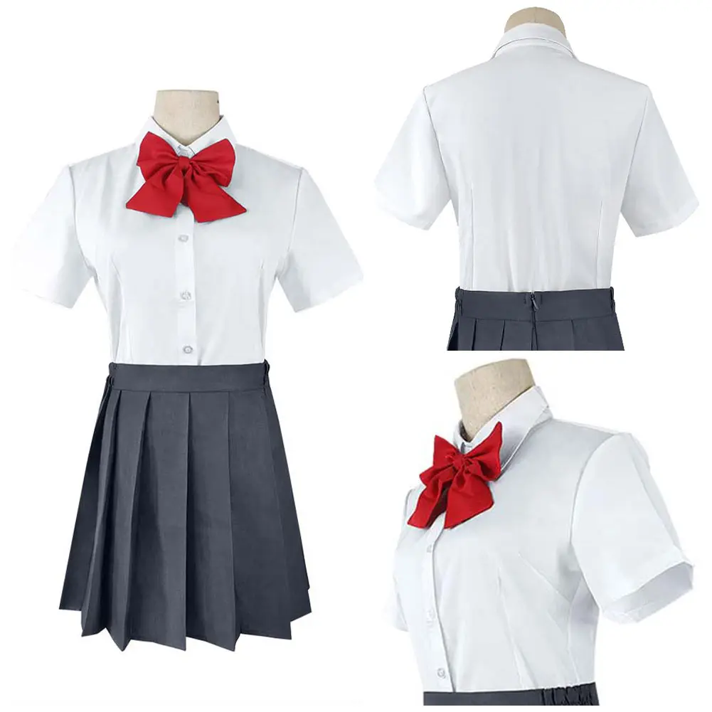 

Anime Hori san to Miyamura kun Hori Kyoko Cosplay Costume Female School Uniform Jk Shirts Skirts Bow Tie Halloween Party Suit