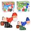 New Electric Santa Claus Bubbles Machine Blowing Bubbles Music Light Entertainment Toy Prank Funny Ornament Christmas Gifts 5