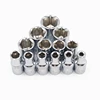 1Pc 4MM  5MM  6MM 7MM 8MM 9MM 10MM 11MM 12MM 13MM 14MM 1/4" Socket Wrench Head Sleeve Double EndHand Tools 6