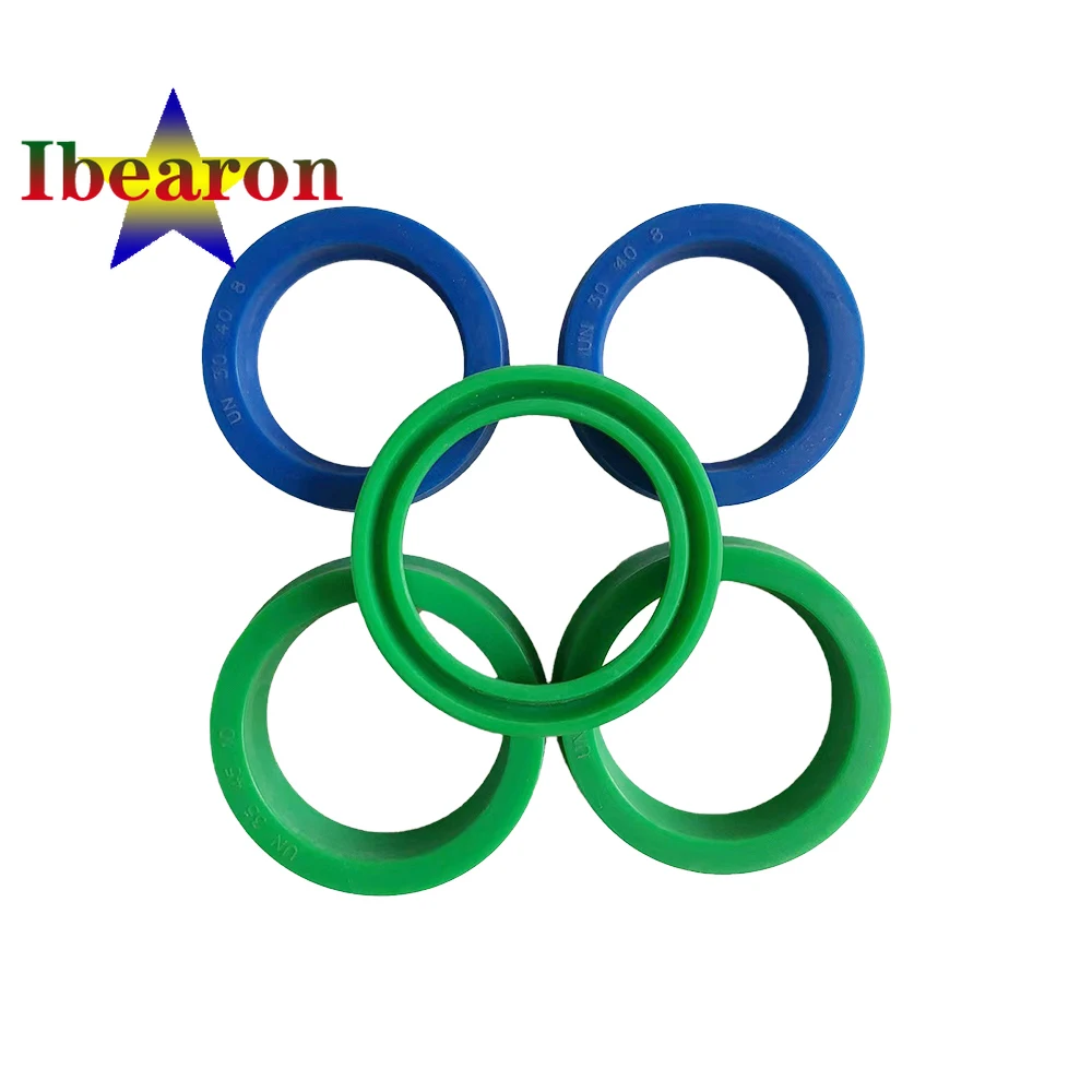 2PCS UN-14(14x28x10) PU(polyurethane) Piston Rod Seals Hydraulic Oil Seal Cylinder Shaft Hole General Sealing