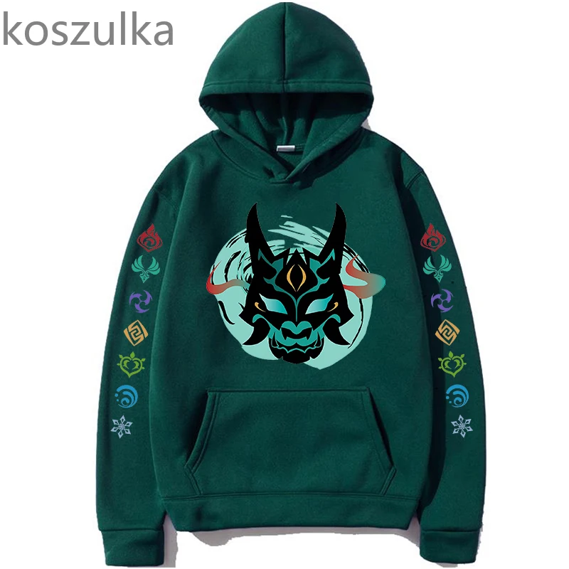 Kaedehara Kazuha Anime Hoodies Unisex Autumn Winter Fashion Tops Oversize Genshin Impact Sweatshirt Harajuku Japanese Streetwear dream hoodie