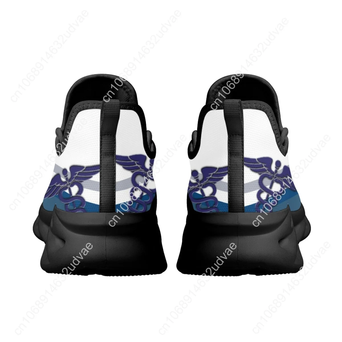 Fashion Platform Blade Shoes Paramedic EMT Pattern Tennis Brand Sneakers Women Running Shoes Footwear Nurse Flats