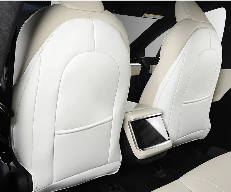 Rückenlehnen-Schutzmatte für Tesla Model S X Rückenlehnen-Schutzauflage Verschleißfeste Kinder-Schmutzschutz Auto-Zubehör 2024 – Detail 10