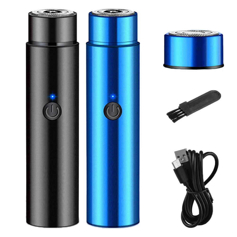 Electric Shaver Mini Rechargeable Razor Long-Lasting Portable Washable Beard Knife Travel Beard Trimmer Hair Removal for Men for electric shaver,beard trimmer