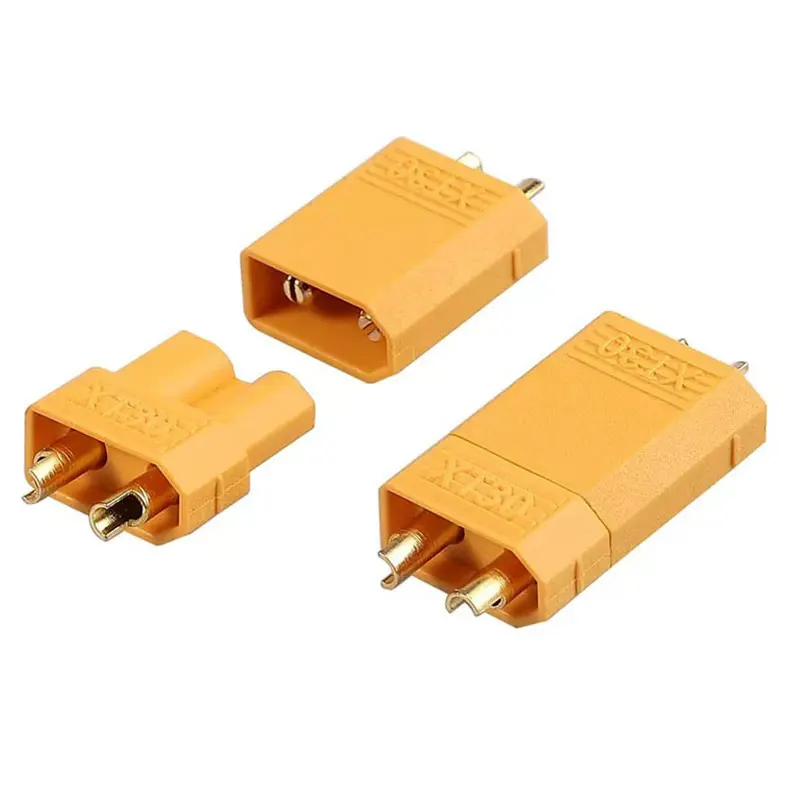 10 Pairs Amass MR30 Connector Plugs - Gold Plated, 30A Continuous Current, Upgraded XT30 Style For RC Models - View #6