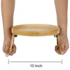 Sofa Arm Tray Couch Arm Clip Table Portable Couch Cup Holder Portable Sofa Armrest Tray for Snacks Drinks Remote Control Coffee 6