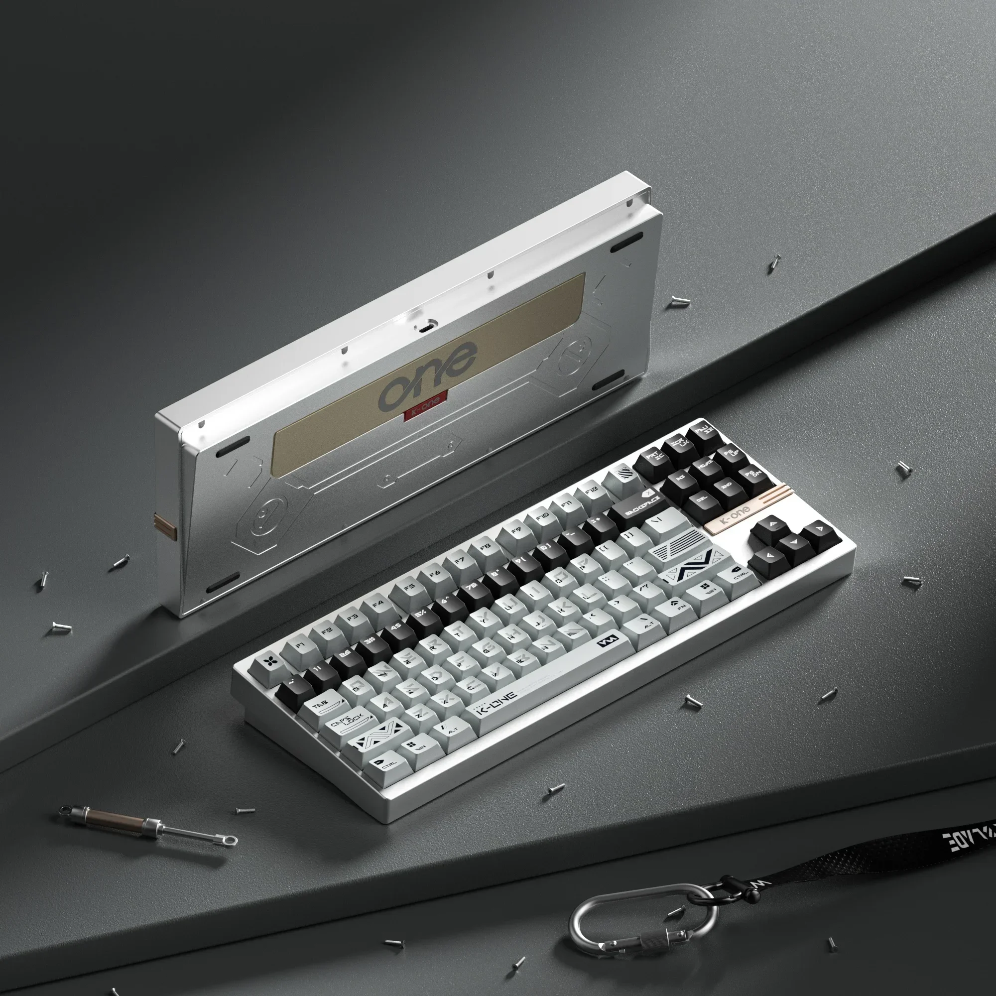 Weikav Morkblade K-One80 Keyboard 8000hz Rt0.005 Carbon Fiber