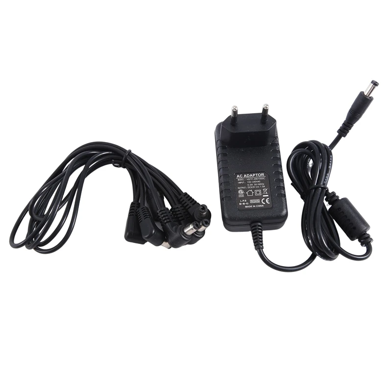 

Блок питания для гитарной педали с кончиками, 9 в